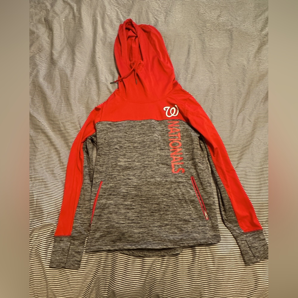 Washington Nationals technical hooded sweatshirt (official apparel)